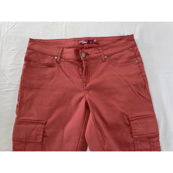 Prana Meme Stretch Nylon Cargo Pants. Rust Red, Women's Size 6. EUC!! - Picture 6 of 9